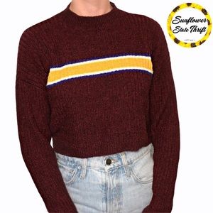 Mock neck sweater